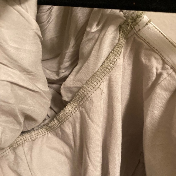 GIA/irl “Alaia” Off The Shoulder Corset Top with Puff Sleeves ,Light Sage, 3X - Picture 7 of 16